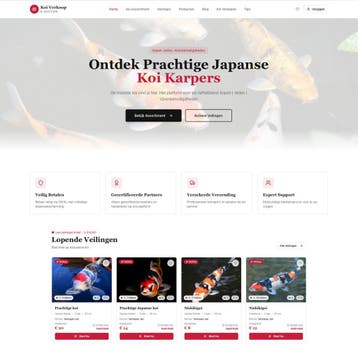 Kopen, veilen, vijverbenodigdheden | Koiverkoop.nl |, Karper of Koi