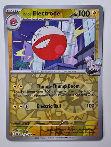 IONOS ELECTRODE (JOURNEY TOGETHER 048/159) (REVERSE HOLO), Verzenden, Gebruikt
