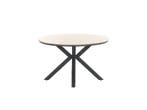 Garden impressions edison tuintafel rond 122 cm., Nieuw, Rond, Hout