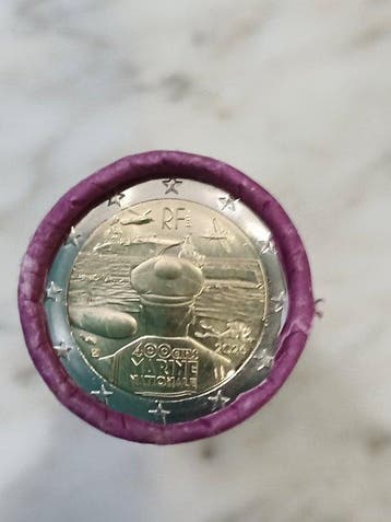 Frankrijk. 2 Euro 2026 Marine Nationale (25 coins) in roll