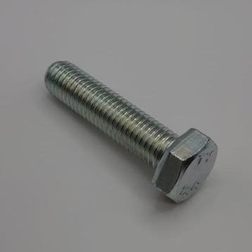 Tapbout DIN933 verzinkt M12x50 (100st), Ophalen of Verzenden, Nieuw, Bouten of Moeren