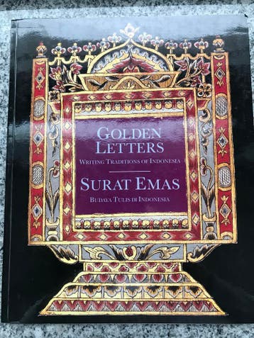 Golden Letters – Writing traditions of Indonesia, Boeken, Gelezen, Verzenden, Annabel Teh Gallop & Bernard Arps, Overige onderwerpen