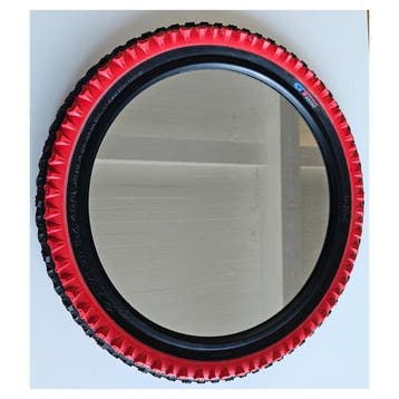 IKEA - Spiegel- volda - Glas, Rubber