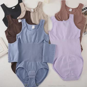 Dames Bodysuit Shapewear met Rits en Buikcontrole - Taille T, Verzenden