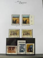 Frankrijk - Thema Kunst met stickers: Garouste, Daumier..., Gestempeld