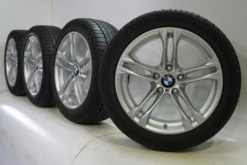 BMW 5 6 serie F06 F10 F11 F12 F13 18 inch velgen Continental, Auto-onderdelen, Banden en Velgen, 18 inch, Gebruikt, Velg(en), Winterbanden