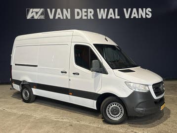 Zakelijke Lease |  Mercedes-Benz Sprinter 316 CDI 164pk 3500, Stof, Gebruikt, Wit, Mercedes-Benz