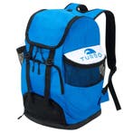 Turbo Waterpolo Luxe Rugzak Draco Blue 30L, Nieuw