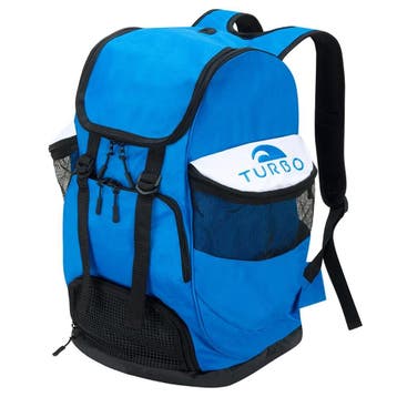 Turbo Waterpolo Luxe Rugzak Draco Blue 30L, Nieuw