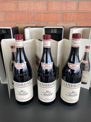 Luciano Sandrone, Vite Talin 2013, 2014, 2015 - Barolo DOCG, Nieuw