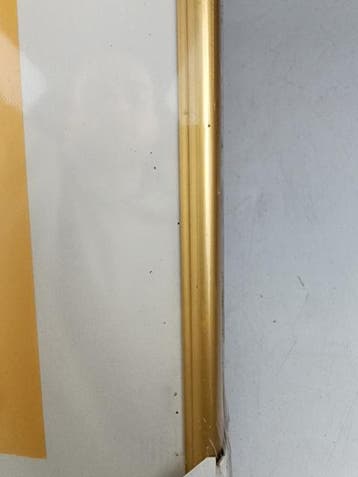 fotolijst 50x65 aluminium lijst in het goud, Ophalen of Verzenden, Nieuw