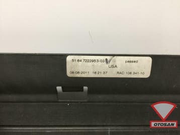 bmw x5 e70 m pakket 07 13 luchtinlaat voorfront 51647222953, Auto-onderdelen, Carrosserie en Plaatwerk, Ophalen, Gebruikt, BMW