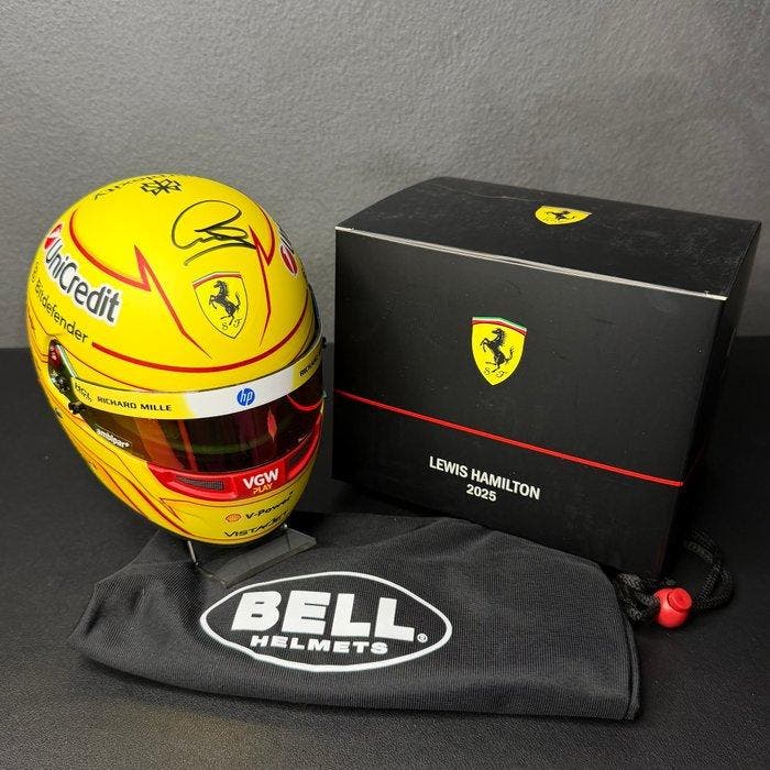 Ferrari - Formula 1 - Lewis Hamilton - 2025 - Schaal 1/2, Verzamelen, Automerken, Motoren en Formule 1