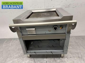 RVS Teppanyaki grill bakplaat grillplaat 80 cm 400V Horeca, Ophalen of Verzenden, Nieuw zonder verpakking