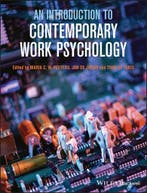 9781119945536 Introd To Contemp Wrk Psychology, Verzenden, Zo goed als nieuw, MCW Peeters