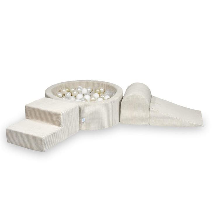 Ballenbak speelset met 200 zachte ballen | Corduroy | Beige, Kinderen en Baby's, Speelgoed | Educatief en Creatief, Nieuw, Ophalen of Verzenden