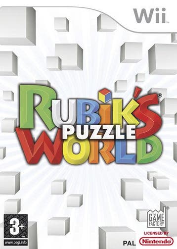 Wii Rubiks Puzzle World, Verzenden, Zo goed als nieuw