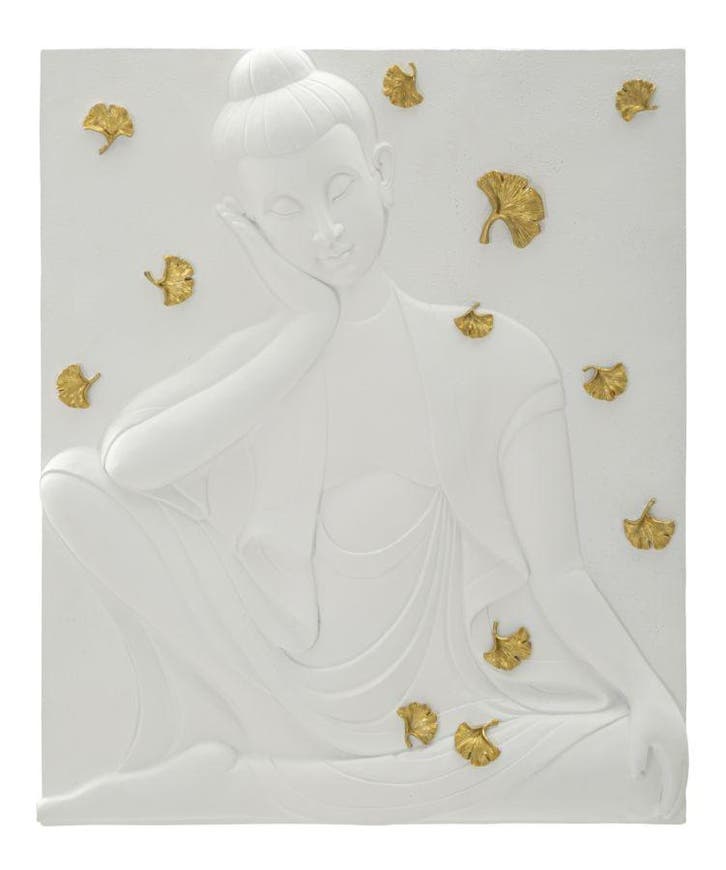 WANDPANEEL BOEDDHA CM 46X5,7X55,5, Huis en Inrichting, Woonaccessoires | Overige, Ophalen of Verzenden