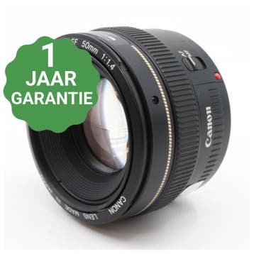 Canon EF 50mm f/1.4 USM, Verzenden, Gebruikt