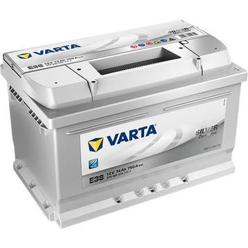 Varta Silver Dynamic E38 accu | 574 402 075 | 12V 74Ah, Auto-onderdelen, Ophalen of Verzenden, Nieuw