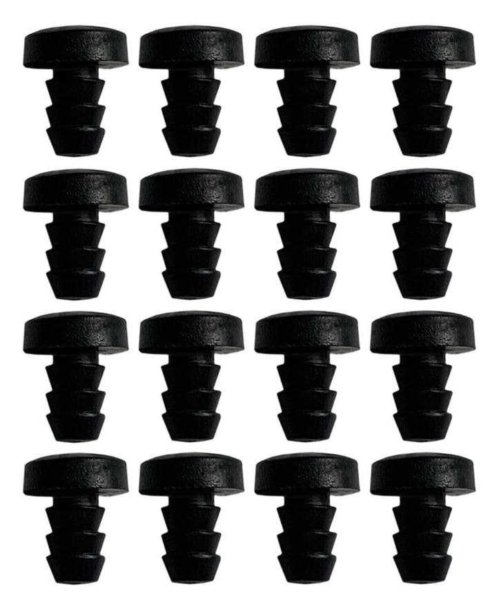 Set van 50 PVC dopjes, pluggen (binnenkant, rond, 4.75 mm,, Huis en Inrichting, Woonaccessoires | Overige, Nieuw, Ophalen of Verzenden