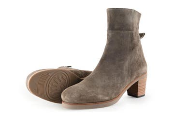 Shabbies Amsterdam Enkellaarzen in maat 41 Cognac, Kleding | Dames, Overige kleuren, Shabbies Amsterdam, Verzenden, Lage of Enkellaarzen