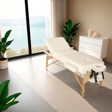 Massagetafel-set 3 zones met 10cm matras, Verzenden, Nieuw