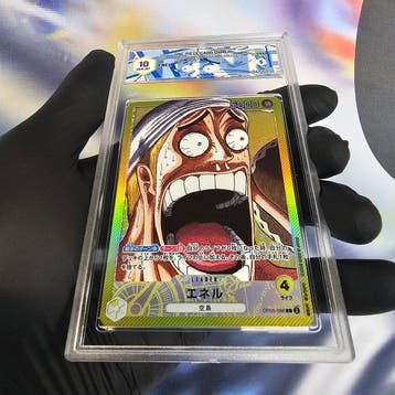 One Piece Graded card - Enel (Base Shop Limited) - Graad 10, Nieuw