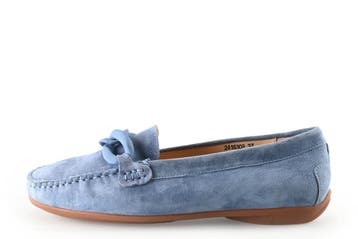 Di Lauro Loafers in maat 37 Blauw, Overige typen, Verzenden, Blauw, Di Lauro