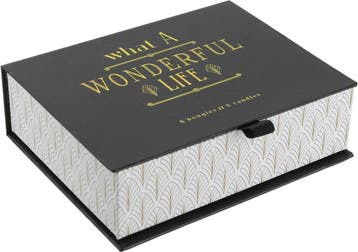 Prachtige geurkaarsen in mooie geschenkdoos ZWART MET GOUD -, Ophalen of Verzenden, Nieuw