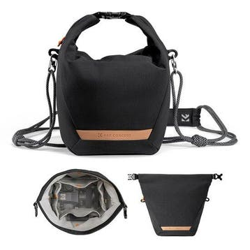 K&F Camera Sling Bag 6L zwart, Ophalen of Verzenden, Nieuw