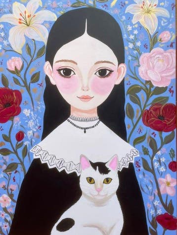 Lucía Laurent - XL - Merlina en flor