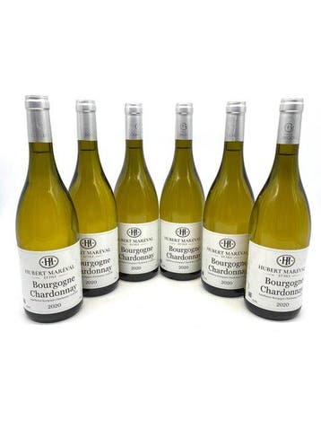 2020 Hubert Maréval Bourgogne Chardonnay - Bourgogne - 6, Nieuw