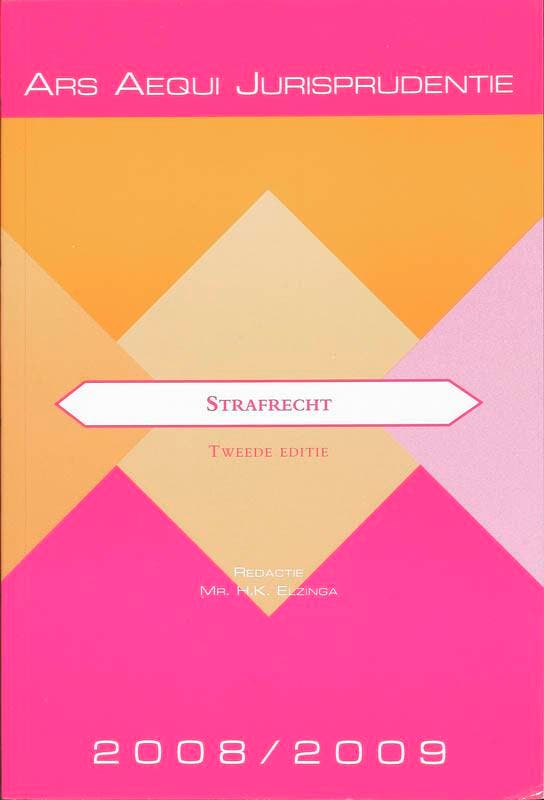 Jurisprudentie strafrecht / 2008 / Ars Aequi Jurisprudentie, Boeken, Wetenschap, Gelezen, Verzenden
