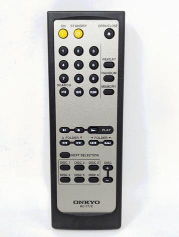 Afstandsbediening Onkyo rc-777c dx-c390, Ophalen of Verzenden, Nieuw, Origineel