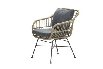 Garden Impressions Margriet tuinstoel - Naturel, Tuin en Terras, Tuinstoelen, Verzenden, Nieuw, Overige materialen