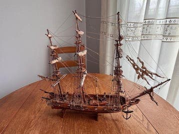 Niet op schaal - Tentoonstelling modelboot - La Coquille, Nieuw