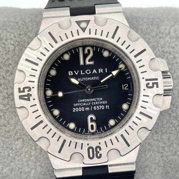 Bvlgari - Diagono - SD42S - Heren - 2000-2010, Sieraden, Tassen en Uiterlijk, Nieuw