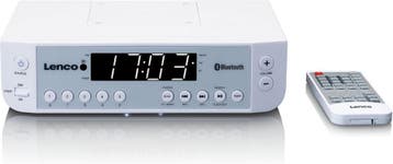 Lenco KCR-100WH - Keukenradio met Bluetooth? LED scherm en, Verzenden, Nieuw