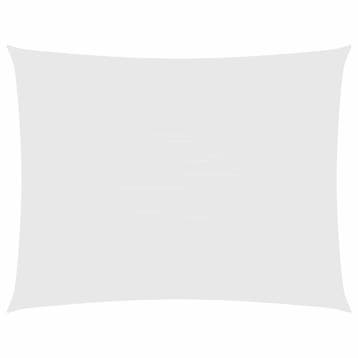 Zonnescherm 2,5x3,5m wit - 39% korting voor tuin & balkon, Ophalen of Verzenden, Zo goed als nieuw