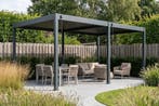 Lamellen overkapping - 3,6x6 m. - Aluminium - Antraciet -, Verzenden, Nieuw