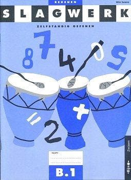 Slagwerk Rekenen werkboek B1 groep 4 (per stuk), Verzenden, Nieuw