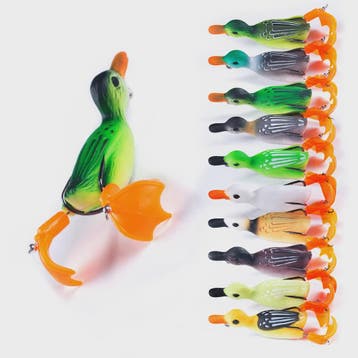 Realistische Eenden Vissen Lokaas - 8.5cm, 12g - Perfect voo, Dieren en Toebehoren