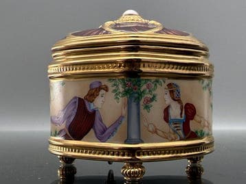 House of Faberge - Imperial 24 Karat Gold Plated Romeo &, Antiek en Kunst