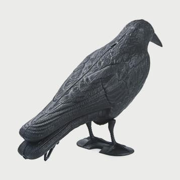 Realistische Zwarte Kraai Decoratie & Vogelverschrikker - Tu