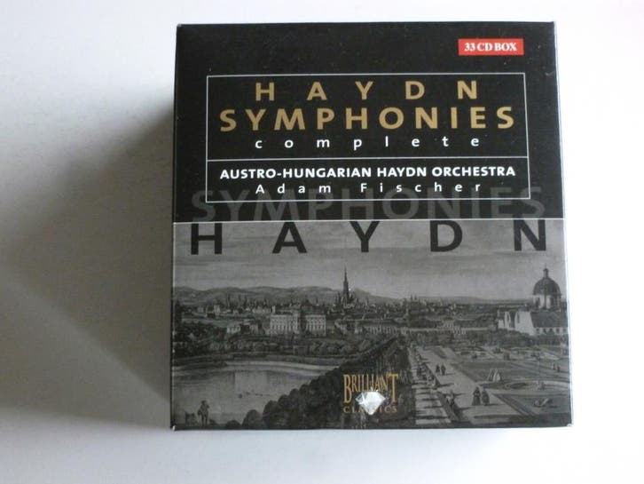 Haydn - Symphonies Complete / Adam Fischer (33 CD), Cd's en Dvd's, Cd's | Klassiek, Zo goed als nieuw, Ophalen of Verzenden