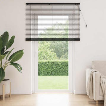 vidaXL Venetiaanse jaloezie Zwart 150 x 250 cm 35 mm, Verzenden, Nieuw, Zwart