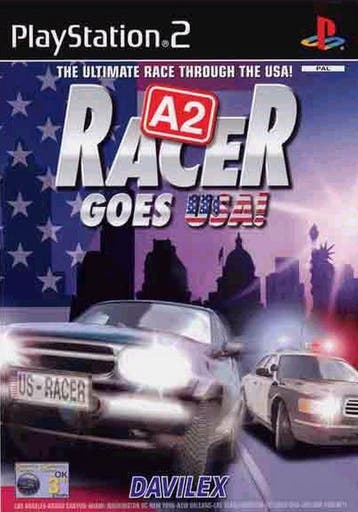 A2 Racer Goes USA - Playstation 2 - Geek Out!, Gekoppelde computers, Racen en Vliegen, 2 spelers, Zo goed als nieuw