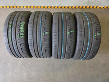 235/40/18 95Y CONTINENTAL ZOMERBANDEN 5,8MM PROFIEL 4X, Ophalen, 18 inch, Gebruikt, 235 mm
