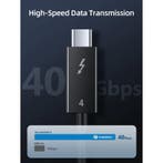 Cabletime Thunderbolt 4 Kabel – 40Gbps - Snel en Krachtig, Ophalen of Verzenden, Nieuw